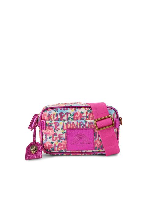 Kurt Geiger Pink Limehouse Sm Camera Bag
