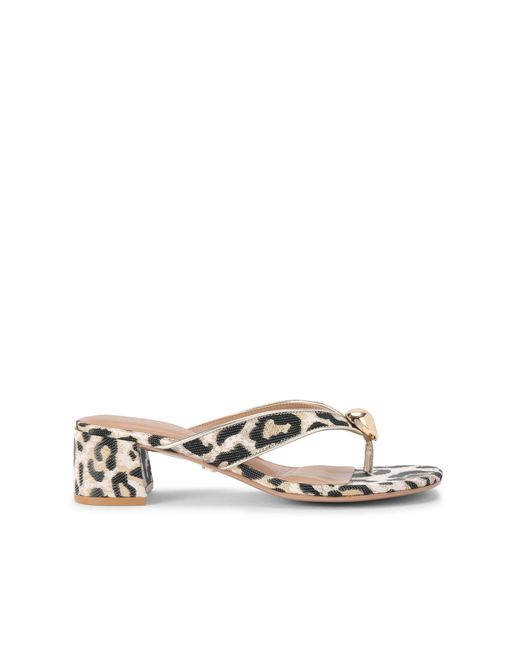 Carvela Kurt Geiger Metallic Sorano Block Sandals