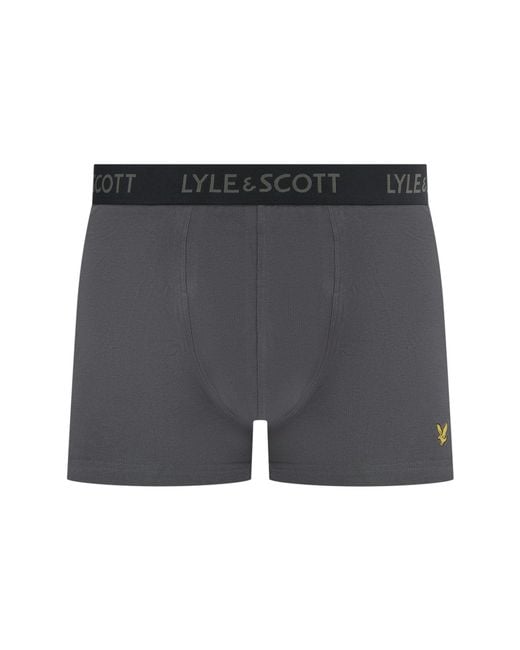 Lyle & Scott Green And Barclay 3Pk for men