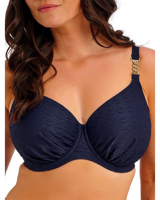 Fantasie Blue Azores Full Cup Bikini Top