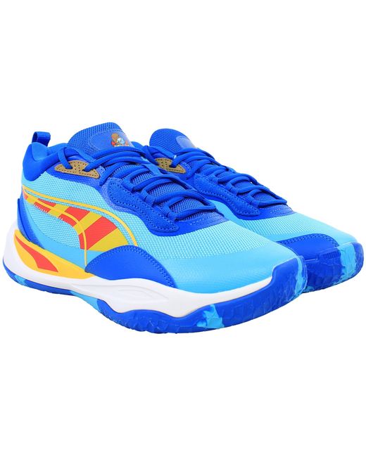 PUMA Blue Playmaker Pro X The Smurfs Trainers for men