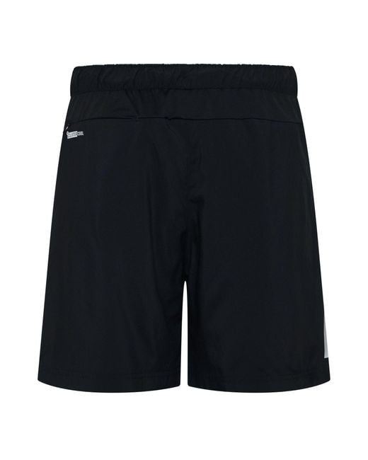 Adidas Blue Tech 3-Stripes Shorts for men
