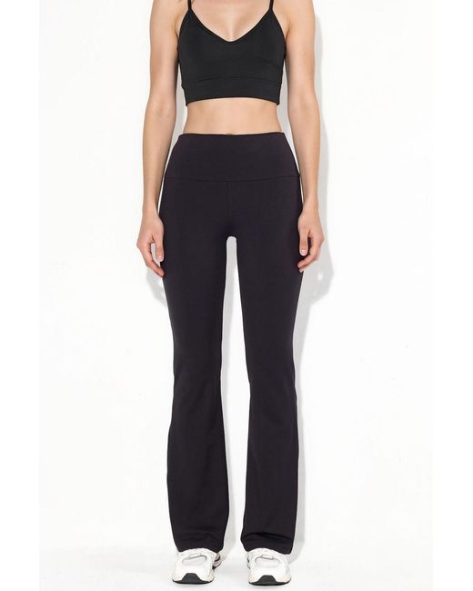Hiccup Blue High Waist Comfortlux Flare Pants