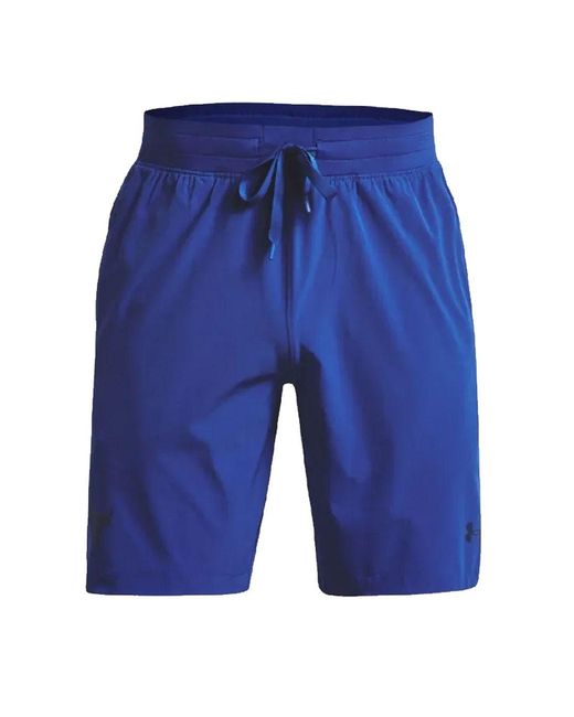 Under Armour Blue Project Rock Snap Shorts for men