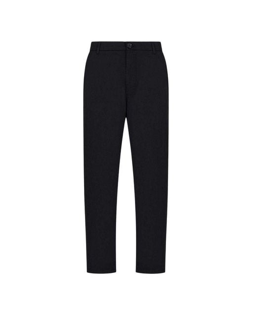 ARMANI EXCHANGE Black Chinos for men