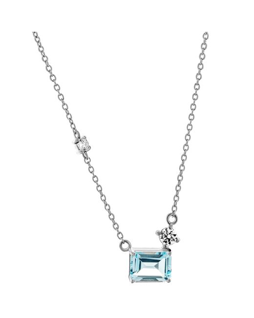 Orphelia Metallic 'Fira' 925 Sterling Necklace