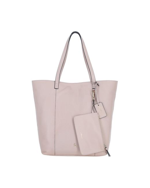 Ashwood Leather Pink 'Serela' Real Shoulder Bag With Detachable Pouch