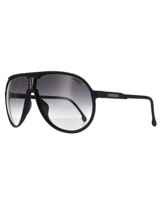 Carrera Black Aviator Matte Gradient
