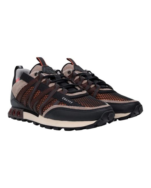 Cruyff Brown Trainers Fearia Hex Monserrat Lace Up for men