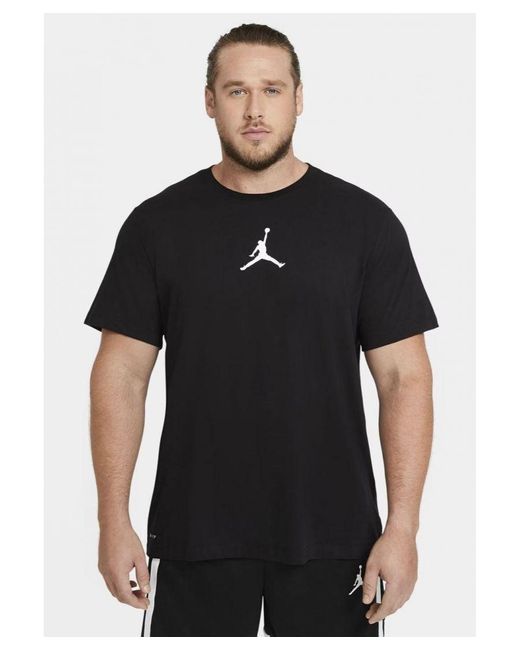 Nike Black Air Jordan Jumpman Crew T Shirt for men