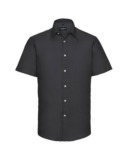 Russell Black Collection Oxford Easy-Care Tailored Shirt for men