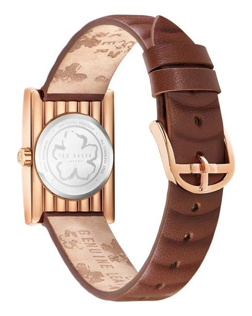 Ted Baker Metallic Bkpotf202 Ladies Ottolee Watch