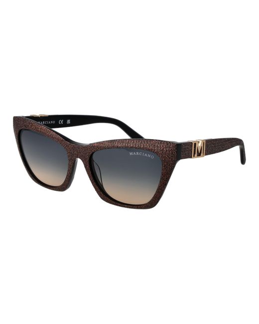 Guess Marciano By Guess Zonnebril Gm00008 05w 54 in het Black