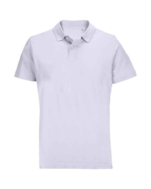 Sol's Purple Adult Pulse Pique Polo Shirt