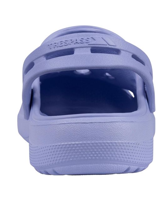 Trespass Blue Adult Charter Clogs for men