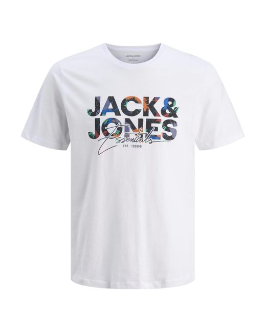 Jack & Jones White T-Shirt for men