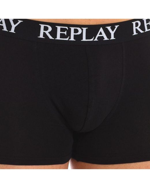 Replay Black Pack-2 Boxers I101005 for men