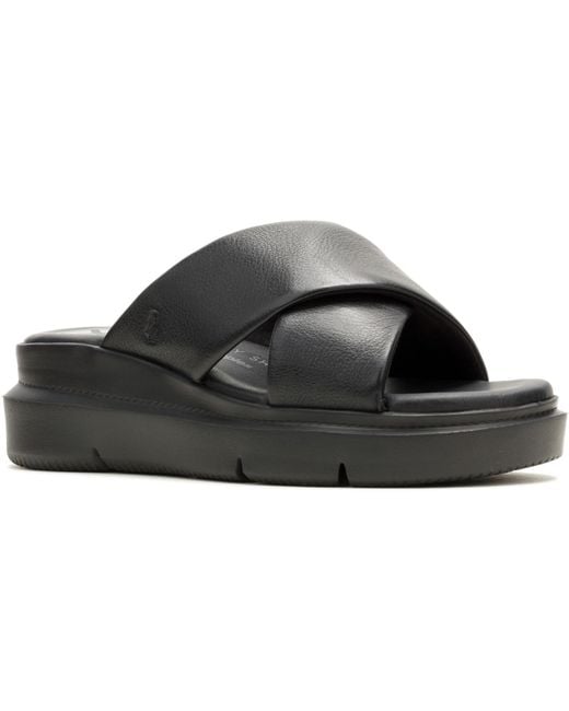 Hush Puppies Black Uplift Sandal Ladies Summer