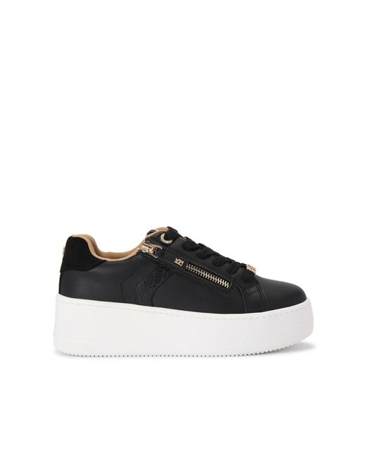 KG by Kurt Geiger Black Lottie Lace Up Sneakers