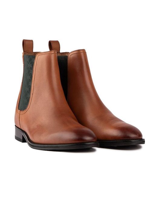Ted Baker Brown Lineus Boots for men