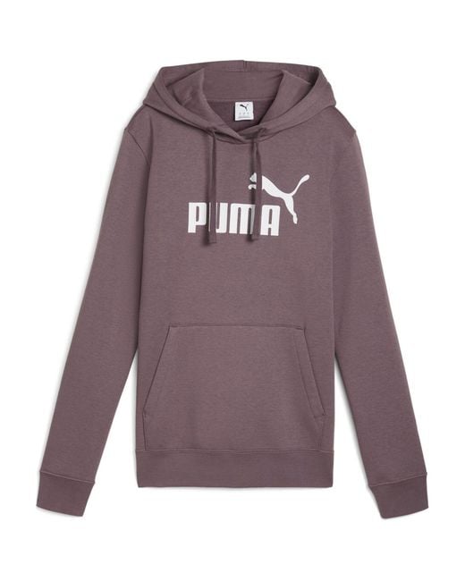 PUMA Purple No. 1 Logo Tech Fleece Overhead Hoodie