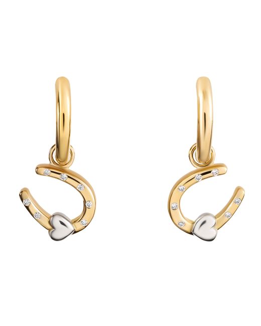 Orphelia Metallic 'Aurora' 925 Sterling Drop Earrings