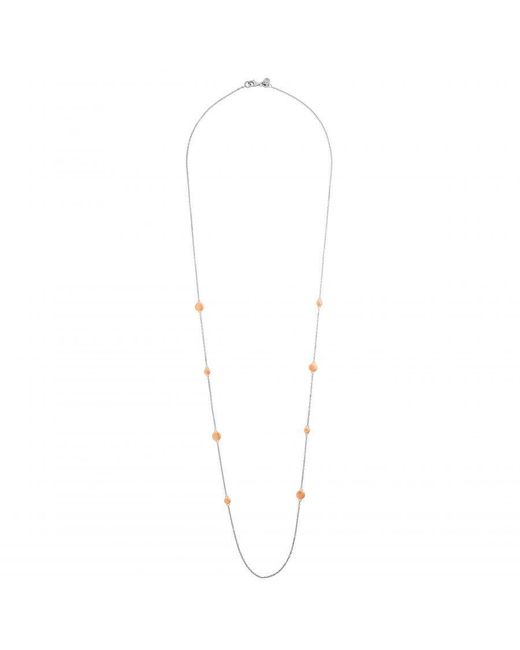 Orphelia White 925 Sterling Necklace