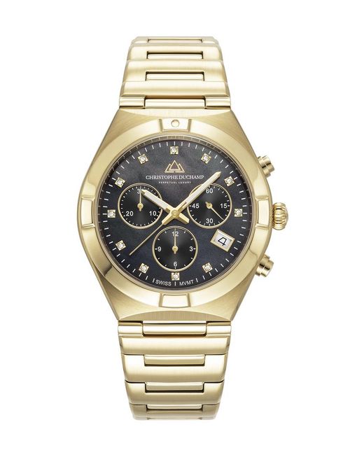 Christophe Duchamp Metallic Dial D'Orsay Watch 38 Mm