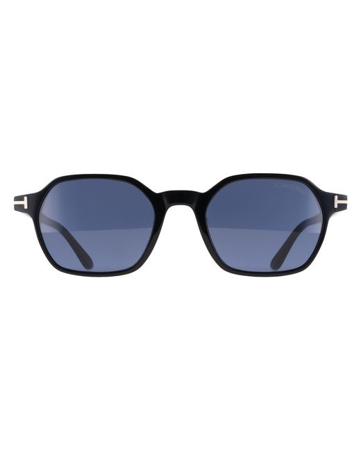 Tom Ford Blue Square Shiny Dark Joey Ft1301 for men