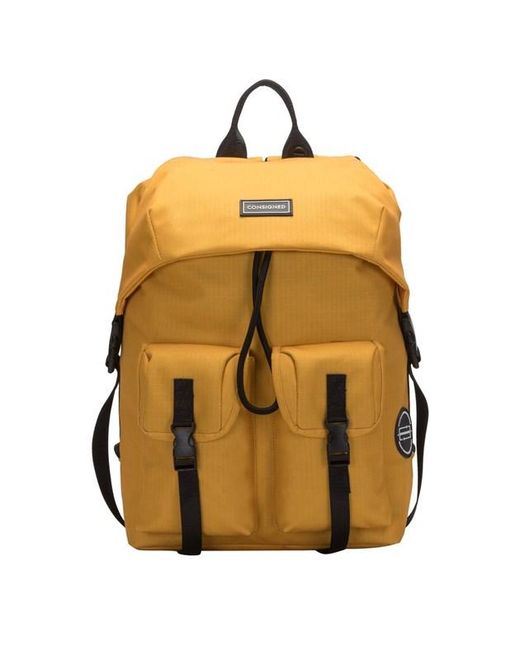 Consigned Metallic Recycled Backpack for men