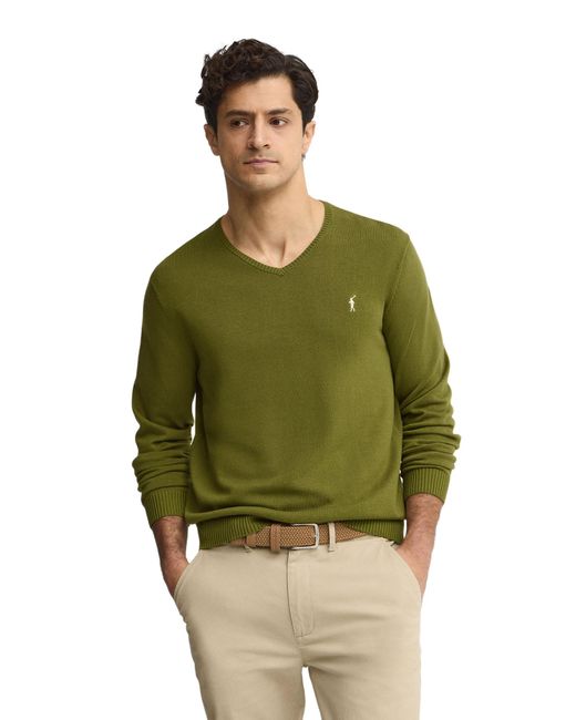 POLO CLUB Green V-Neck Sweater Pullover11 for men