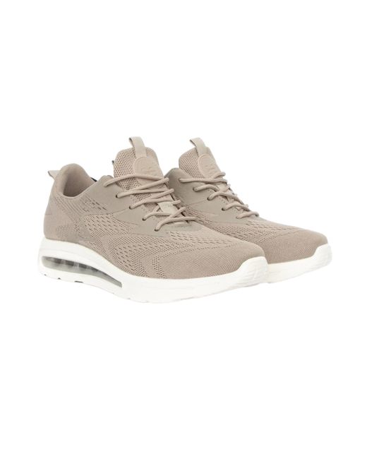 Crosshatch Chiltern Trainers (zand) in het Gray voor heren
