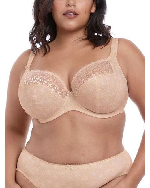 Elomi Brown Kim Plunge Side Support Bra
