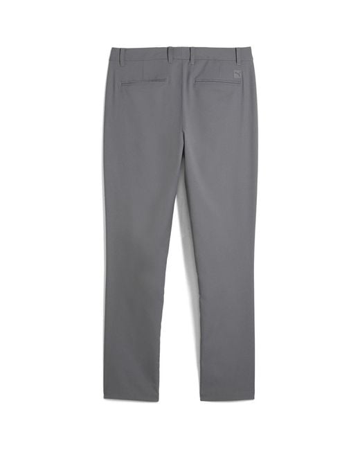 PUMA Gray Dealer Tailored Pant Golf Trouser for men