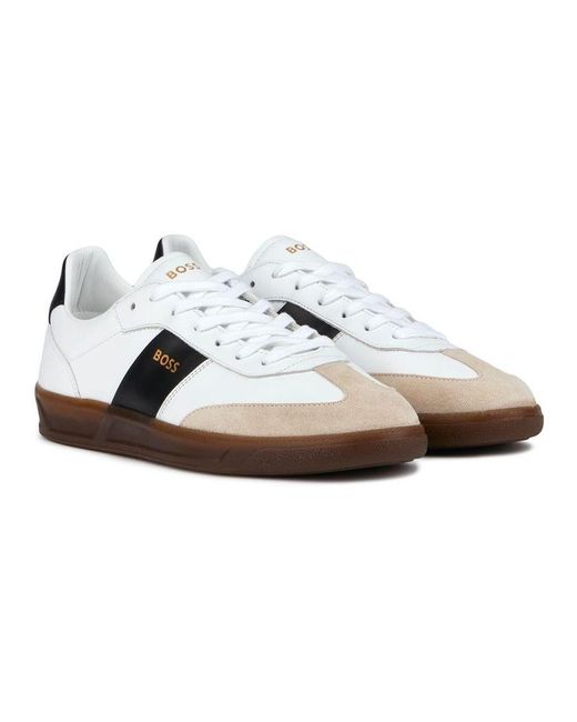 Boss Brown Brandon Tenn Trainers for men
