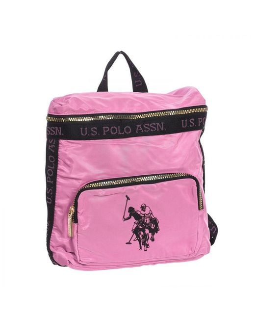 U.S. POLO ASSN. Pink Backpack Beun55844Wn1