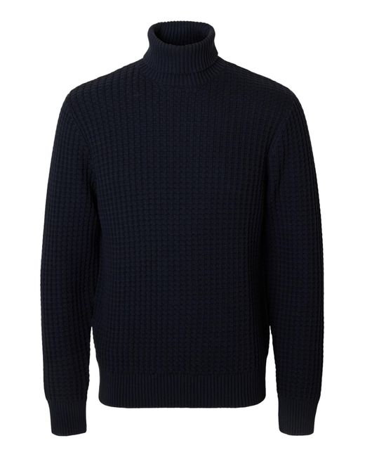 SELECTED Pullover in het Blue voor heren
