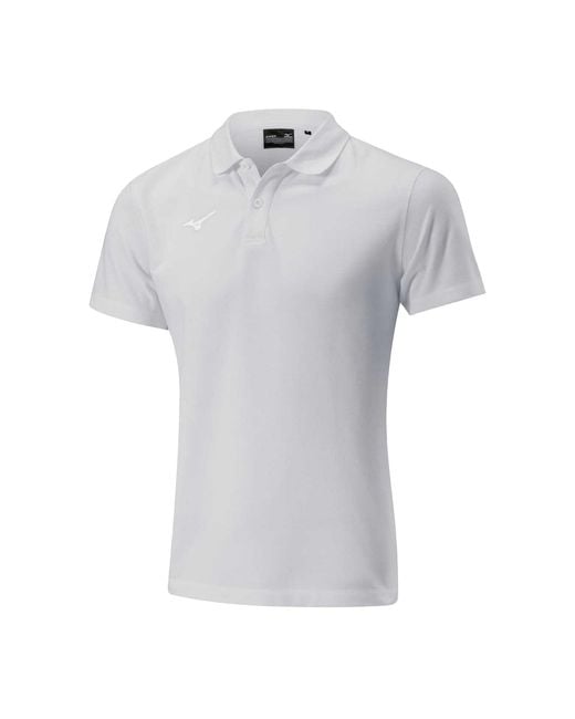 Mizuno Gray Shizuoka Free Time Polo Shirt for men