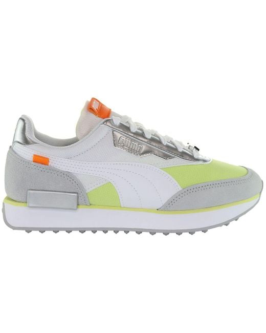 PUMA Blue Future Rider Multicoloured Trainers for men