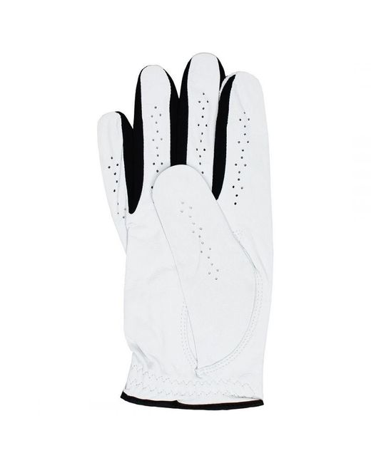 Cobra White Ferrari Regular Right Hand Golf Glove Leather for men