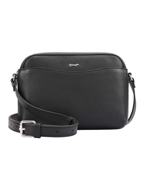 Paul Costelloe Black Simona Leather Cross Body Bag