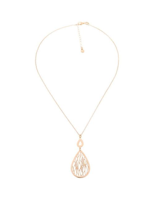 Orphelia Metallic 'Linda' 925 Sterling Chain With Pendant