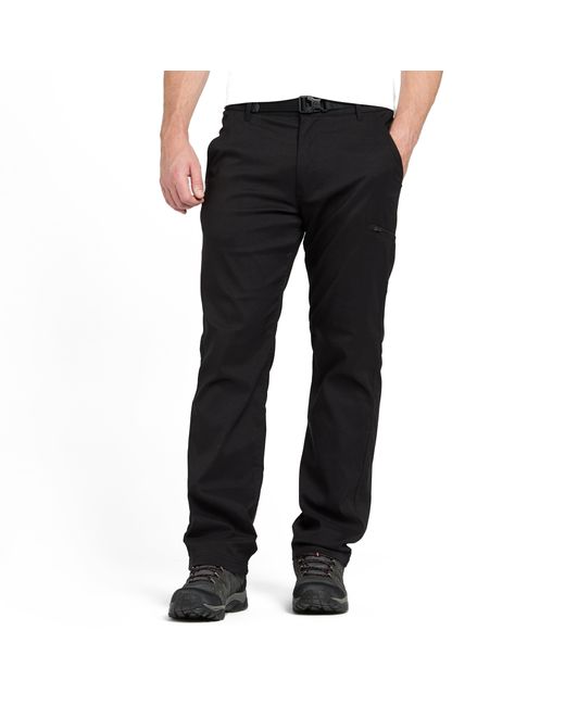 Craghoppers Black Kiwi Pro Lined Trousers for men