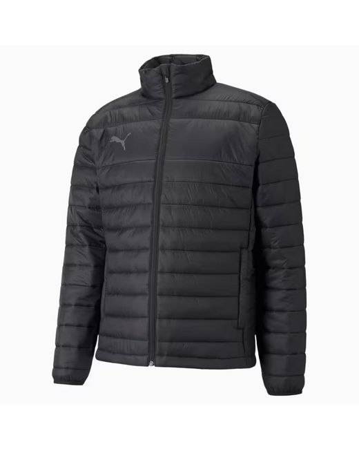 PUMA Gray Teamliga Light Football Jacket for men