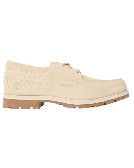 Timberland Natural Britton Suede Moc Toe Loafers (Light) for men