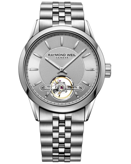 Raymond Weil Gray Freelancer Watch 2780-St-65001 Stainless Steel (Archived) for men