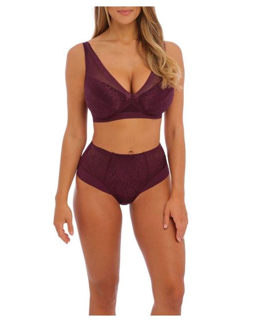 Fantasie Purple Envisage High Waisted Brief