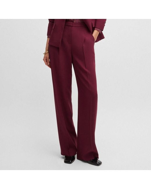 Boss Red Tozera Regular-Fit Trousers