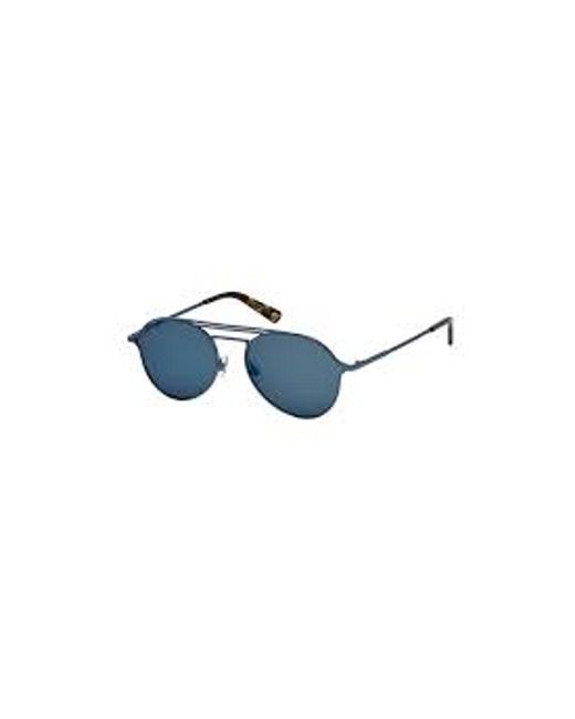 WEB EYEWEAR Blue We0230 56 90X Sunglasses for men