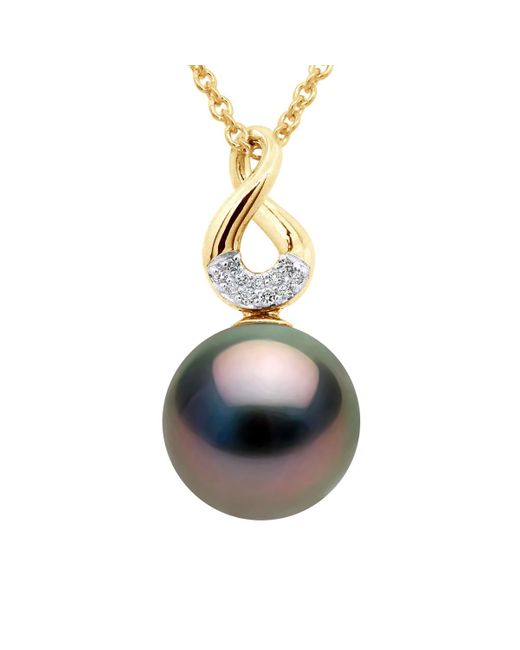 Ateliers Saint Germain Blue Pendant Eight Diamonds 0,03 Cts